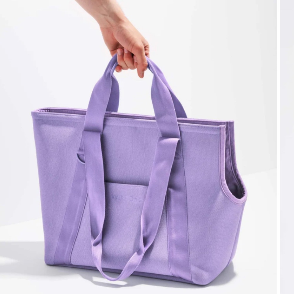 Wild One Everyday Pet Carrier Dog Tote- Lilac